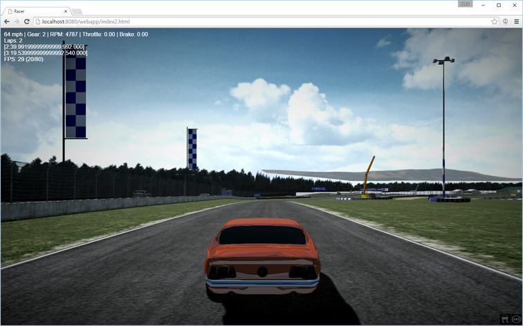 car racing game in java source code